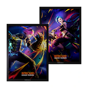 Preventa - Card Sleeves Riftbound - Vendetta - Vi vs Jinx