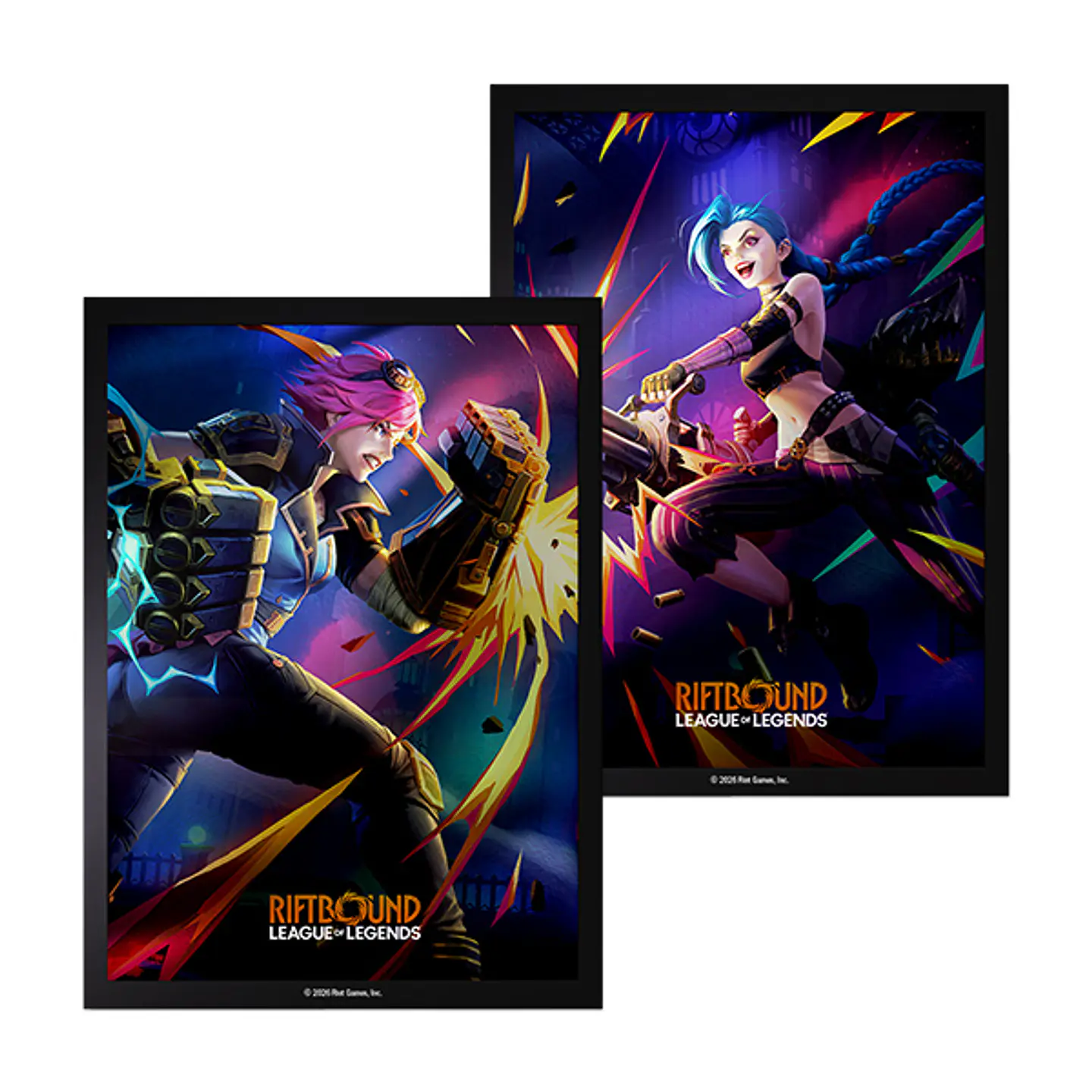 Card Sleeves Riftbound - Vendetta - Vi vs Jinx 1