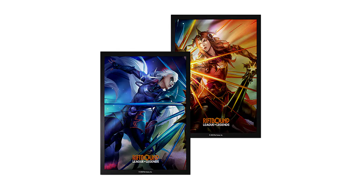 Preventa - Card Sleeves Riftbound - Vendetta - Diana vs Leon