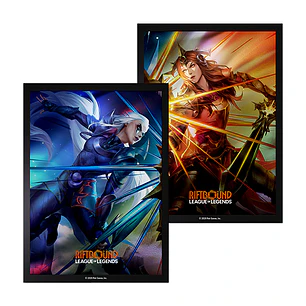 Preventa - Card Sleeves Riftbound - Vendetta - Diana vs Leona