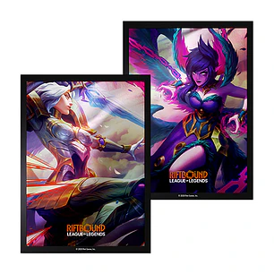Preventa - Card Sleeves Riftbound - Vendetta - Kayle vs Morgana
