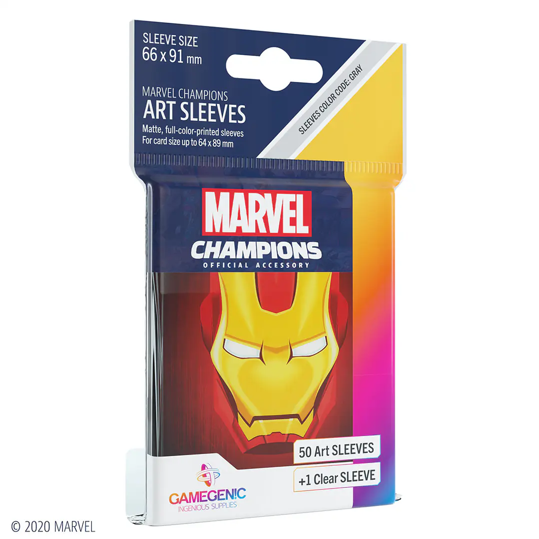 Game Genic - Art sleeves Marvel Champions - Iron Man 1