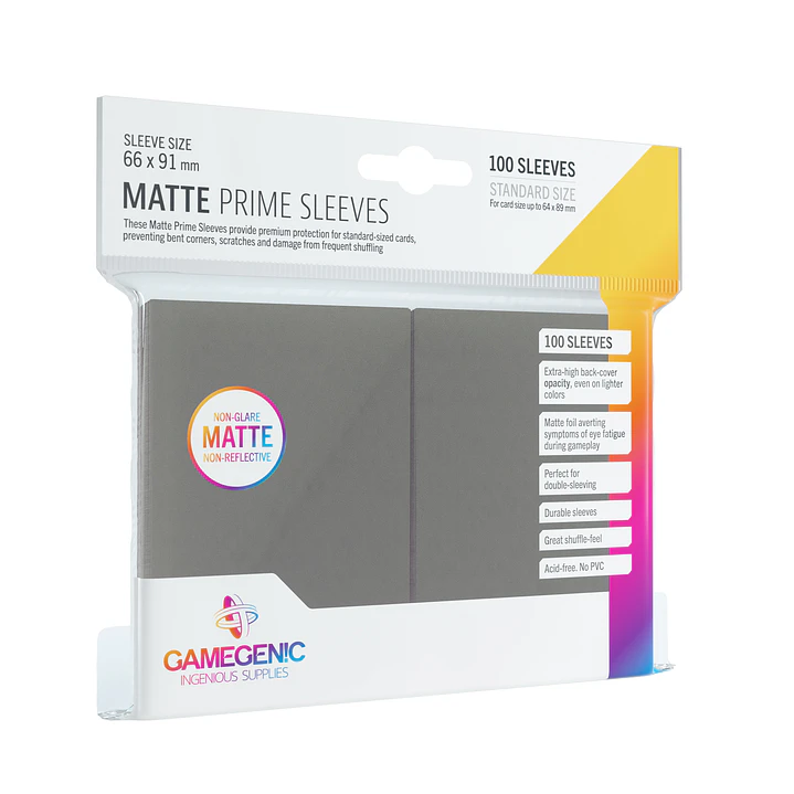 Game Genic - MATTE PRIME Protectores 100un 66x91mm - Colores 2