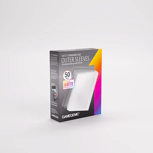 Game Genic - Matte Outer Sleeves 50un - Standard size 69x94