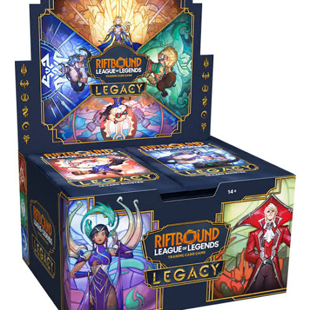 Preventa - Riftbound TCG Set 6 - Legacy - Booster Display - Inglés 1