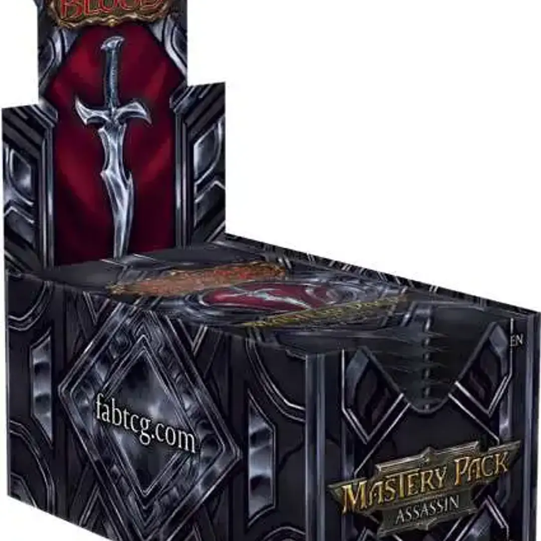 Preventa - Flesh and Blood TCG: Mastery Pack Assassin Display - Inglés 1