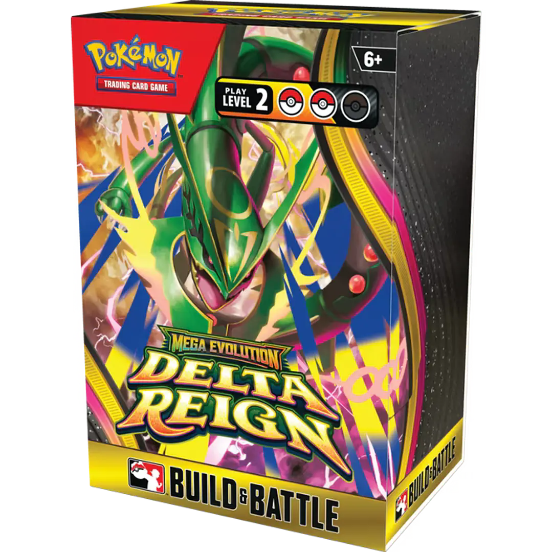 Preventa - Pokémon TCG: Mega Evolution Delta Reign - Build & Battle - Inglés 1