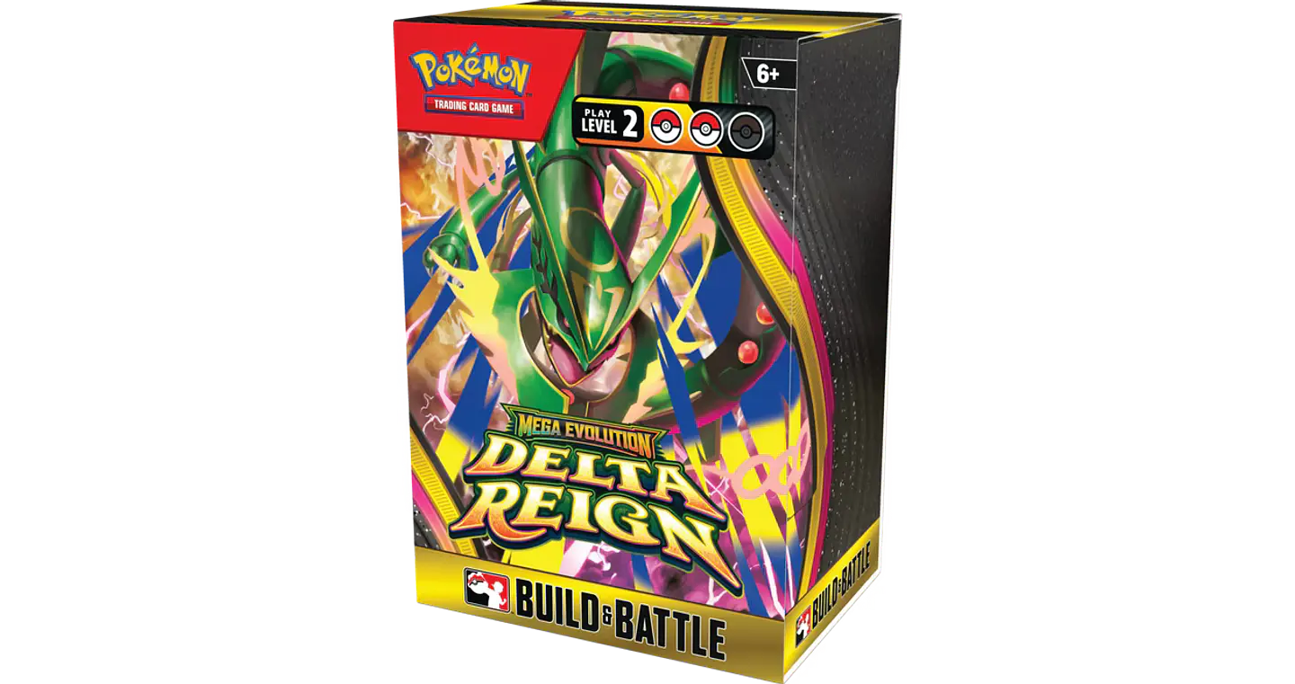 Preventa - Pokémon TCG: Mega Evolution Delta Reign - Build & Battle - Inglés 1