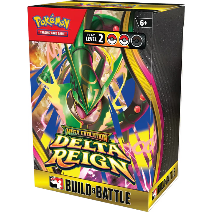 Preventa - Pokémon TCG: Mega Evolution Delta Reign - Build & Battle - Inglés 1