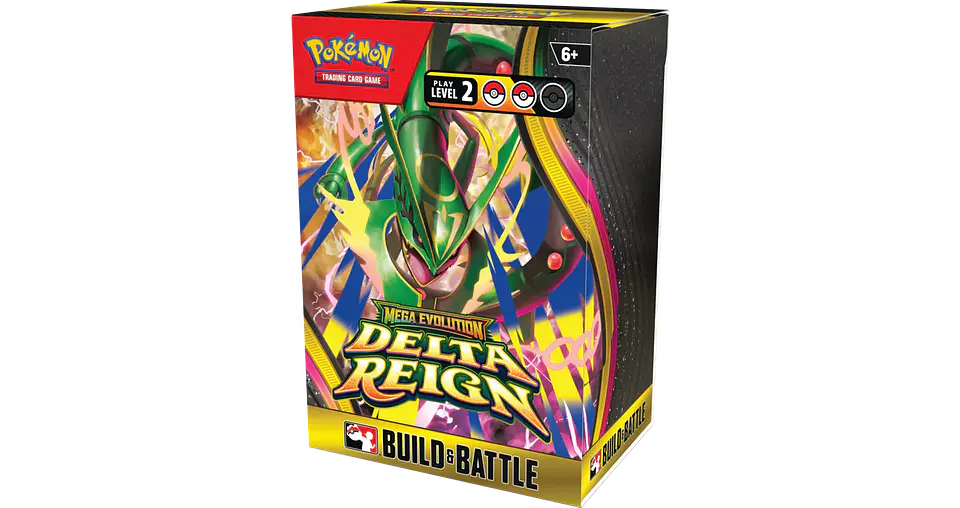 Preventa - Pokémon TCG: Mega Evolution Delta Reign - Build & Battle - Inglés 1