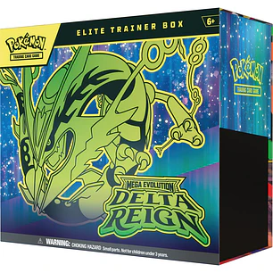 Preventa - Pokemon TCG: Mega Evolution Delta Reign - Elite Trainer Box - Inglés