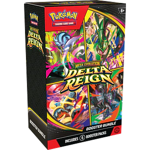 Preventa - Pokemon TCG: Mega Evolution Delta Reign - Booster Bundle - Inglés