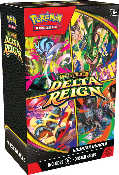 Preventa - Pokemon TCG: Mega Evolution Delta Reign - Booster Bundle - Inglés
