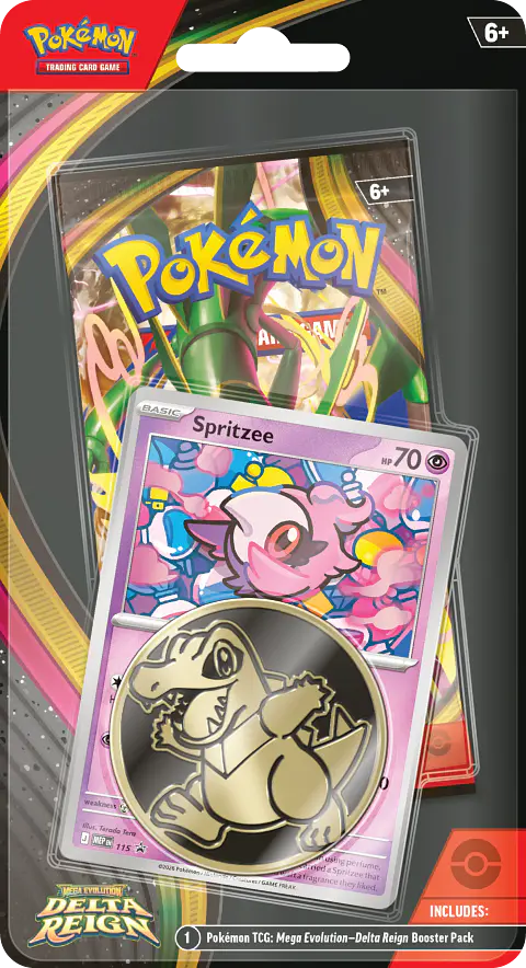 Preventa - Pokemon TCG: Mega Evolution Delta Reign - Checklane Blister - Inglés