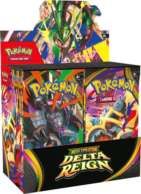 Preventa - Pokemon TCG: Mega Evolution Delta Reign - Booster Display Box - Inglés