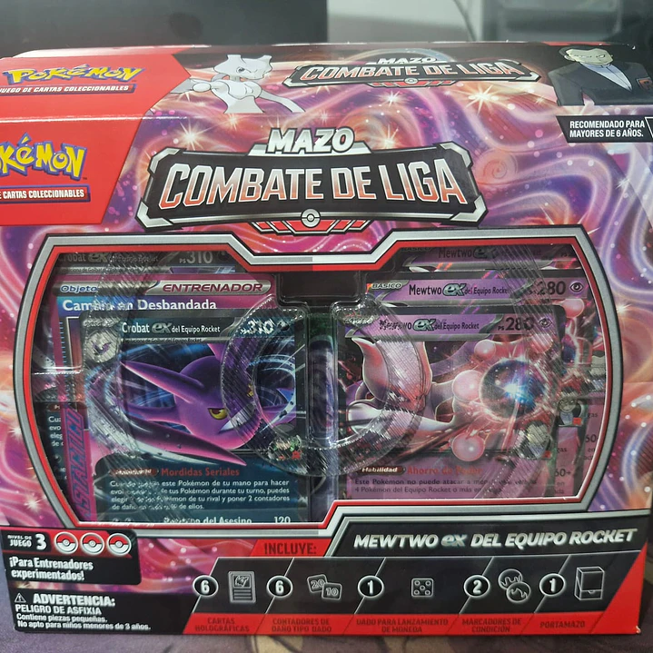 Pokemon TCG Team Rocket's Mewtwo ex League Battle Deck 2