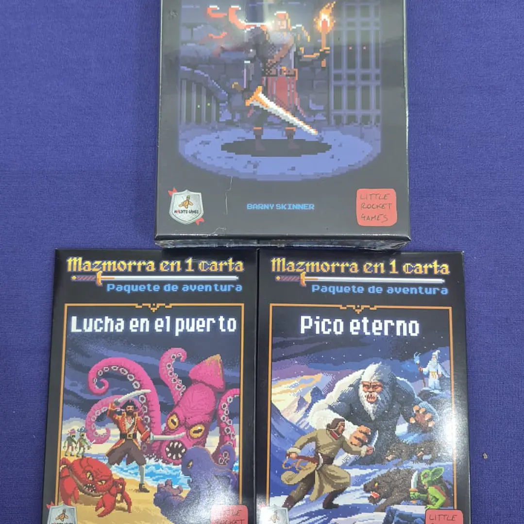 Paquete Mazmorra en 1 carta + Expansiones - Español 1