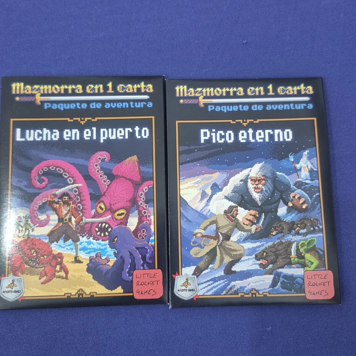 Paquete Expansiones Mazmorra en 1 carta 1