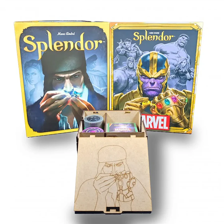 Caja de viaje para Splendor - Edición original o Marvel 1
