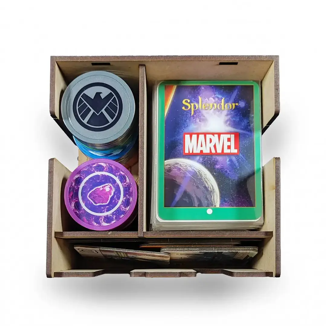 Caja de viaje para Splendor - Edición original o Marvel 3