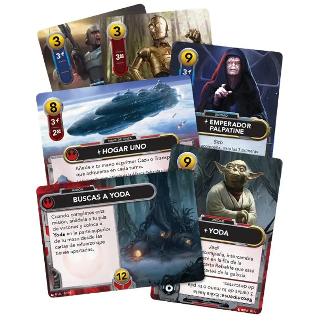 Star Wars The Deckbuilding Game - Expansión: Refuerzos Rebeldes e Imperiales - Español 4