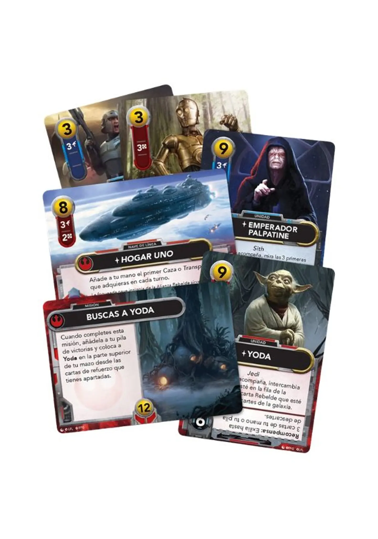 Star Wars The Deckbuilding Game - Expansión: Refuerzos Rebeldes e Imperiales - Español 4
