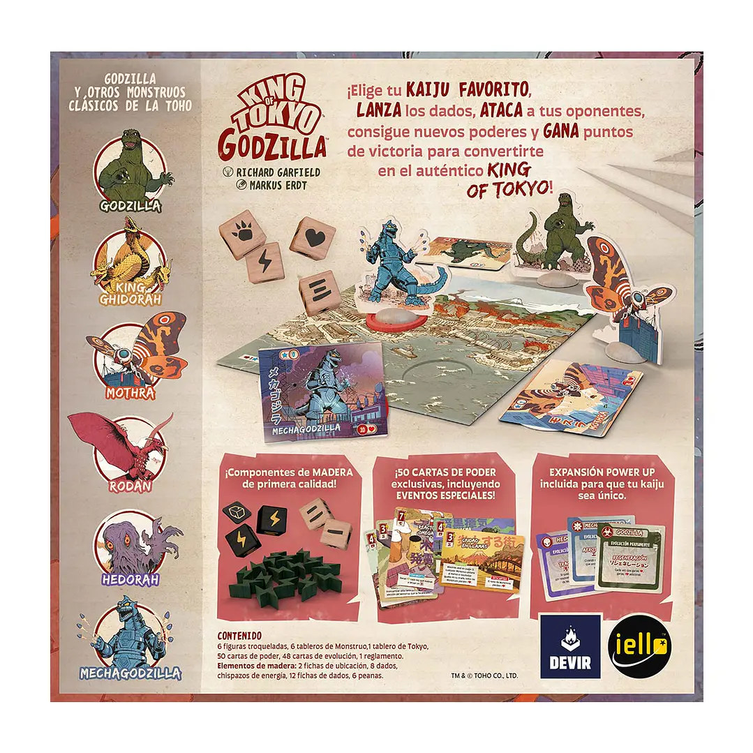 King of Tokyo - Godzilla - Español 2