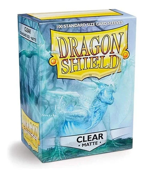 Dragon Shield: Protectores Matte 100u - Clear Matte