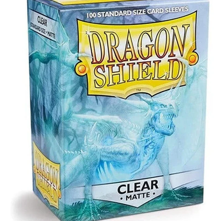 Dragon Shield: Protectores Matte 100u - Clear Matte 1