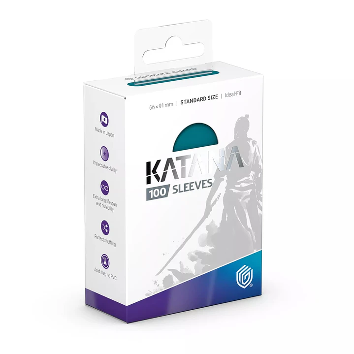 Protector Ultimate Guard Katana Standard Size 100un. 66x91 mm - Great Wave 1