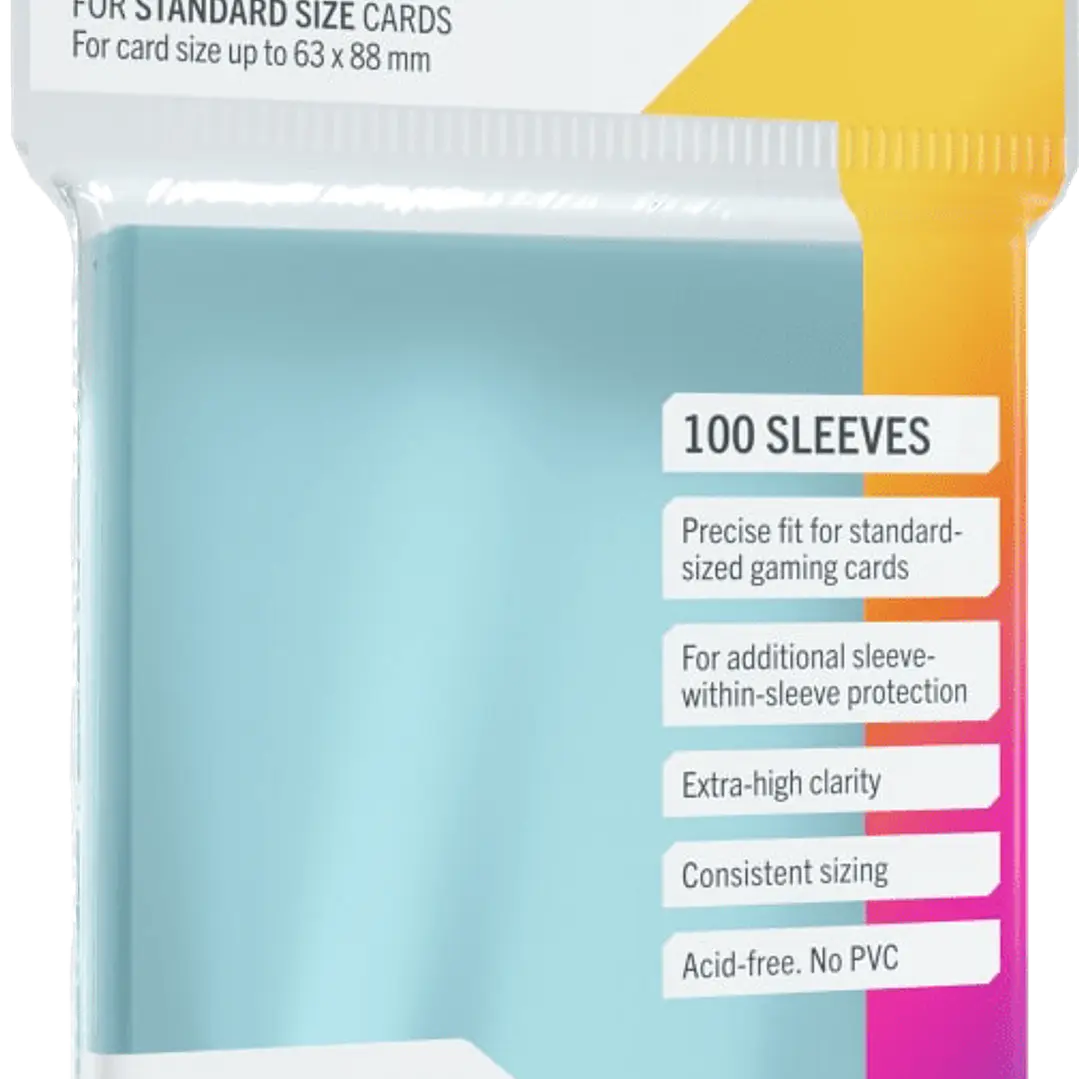 Game genic  - Protectores Standard Inner Sleeves 100und 64x89 mm 1