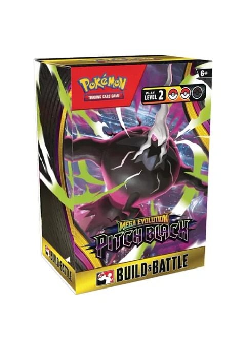 Pokemon TCG: Mega Evolution Pitch Black- Build & Battle - Inglés