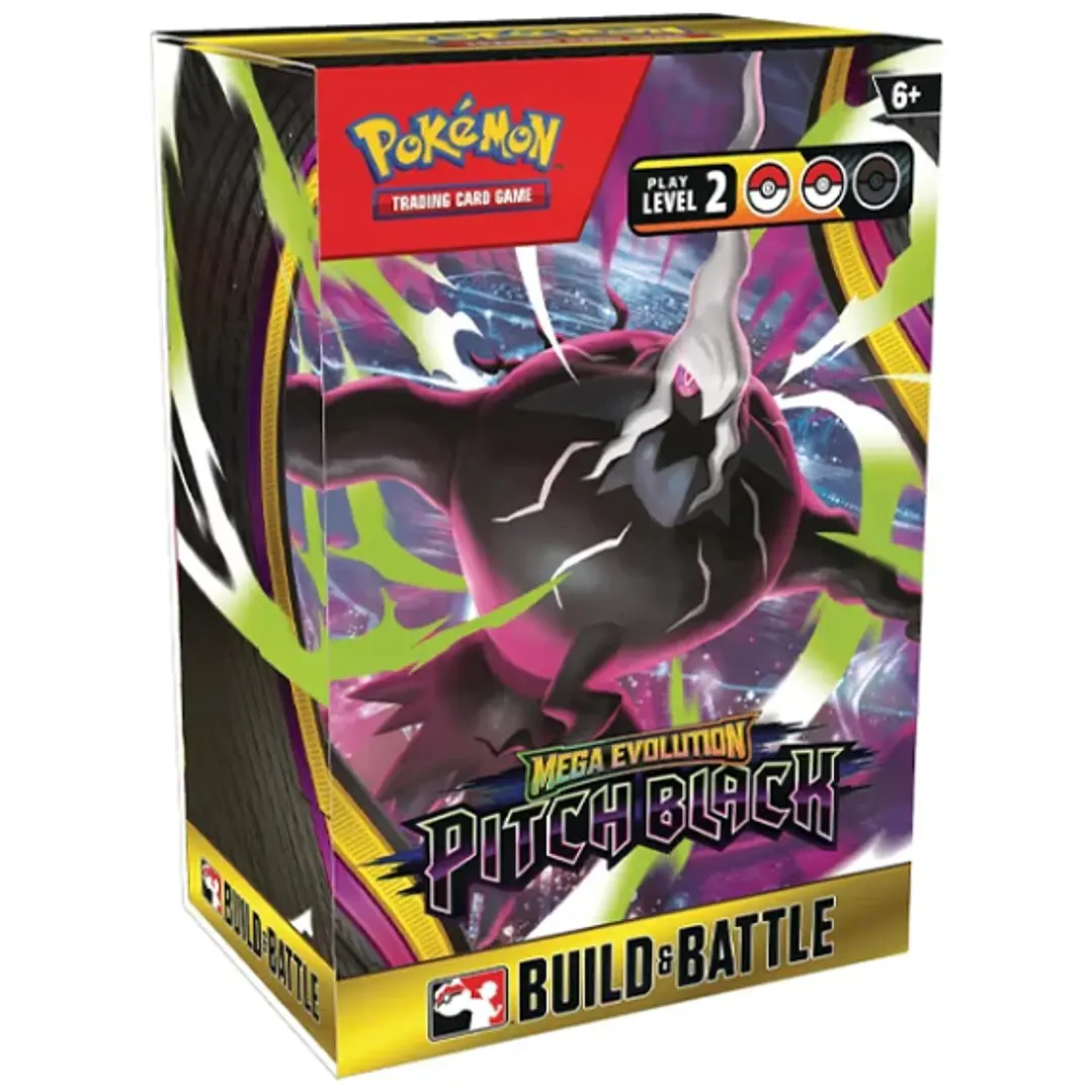 Pokemon TCG: Mega Evolution Pitch Black- Build & Battle - Inglés 1