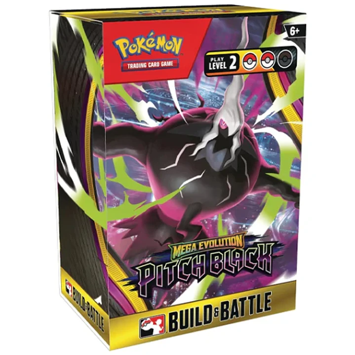Pokemon TCG: Mega Evolution Pitch Black- Build & Battle - Inglés 1