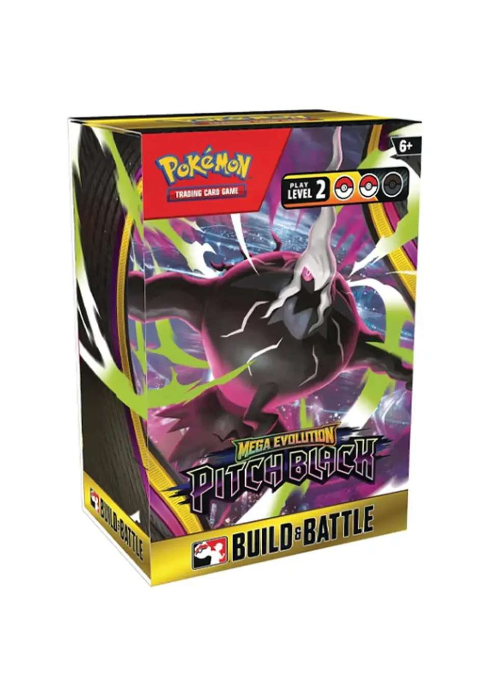 Pokemon TCG: Mega Evolution Pitch Black- Build & Battle - Inglés 1