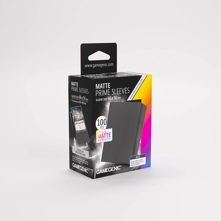 Game Genic - Matte Prime Sleeves 100und 66x91mm 1