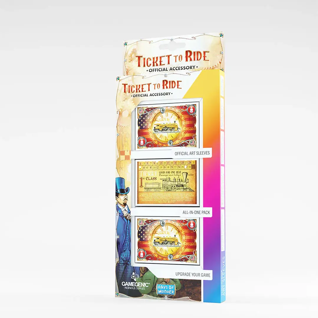 Game Genic - Ticket to Ride - Fundas  1