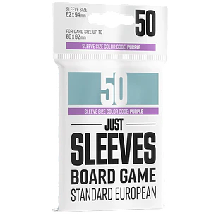 Just Sleeves Standart European - 50und 62x94mm - Morado