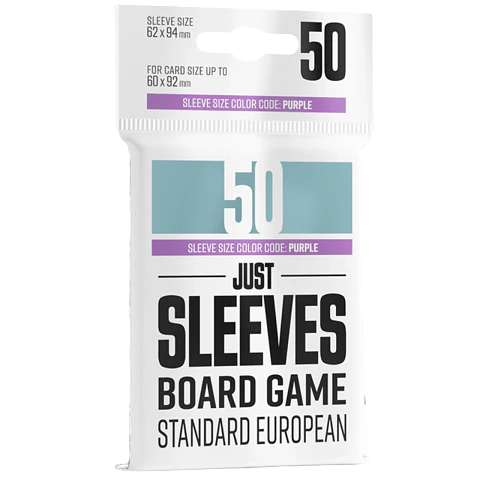 Just Sleeves Standart European - 50und 62x94mm - Morado