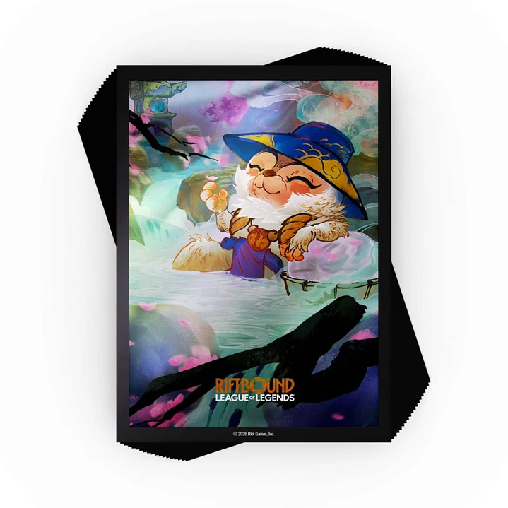 Card Sleeves: Riftbound -  Spiritforged Spirit Blossom Teemo 1