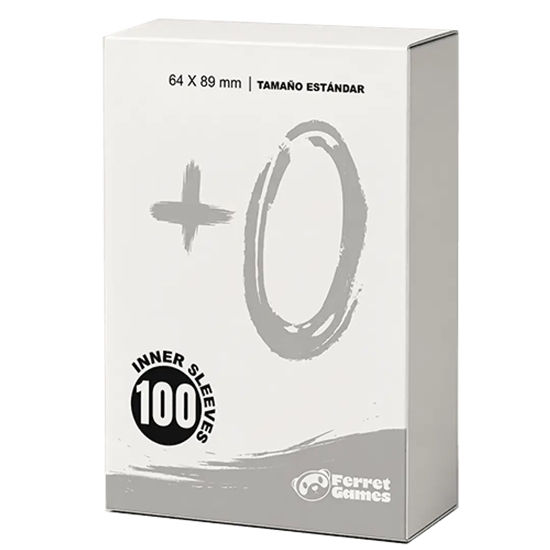 Ferret games - Protectores estandar +0 100und 64x89mm 1