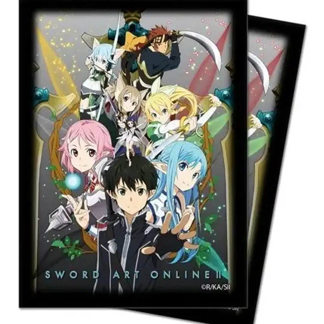 Ultra pro - Deck protector sleeves Sword art Online II - 50und 66x91mm 1