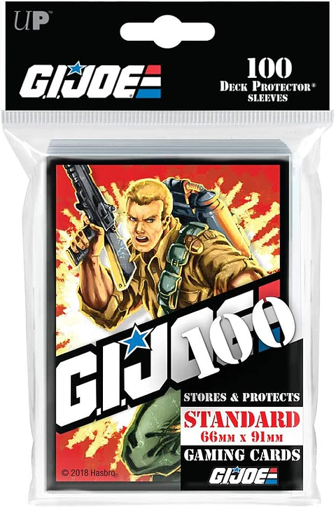 GIJOE Deck Protector Sleeves 100und 66x91