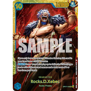 Rocks.D.Xebec (118) - The World's Strongest Warriors (OP17)