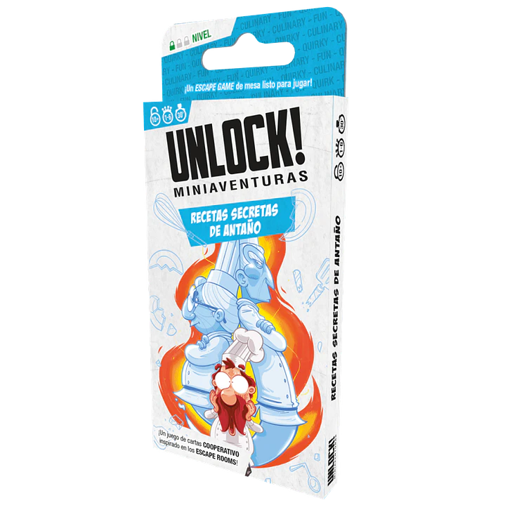 Unlock! mini: Recetas de Antaño - Español 1