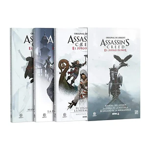 Assassin’s creed – El juego de Rol + 3 libros - Español