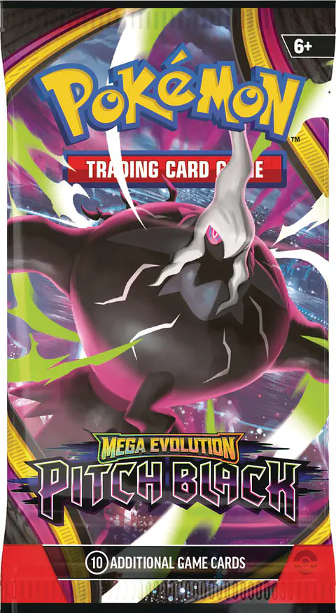 Pokemon TCG: Mega Evolution Pitch Black- Sobre Inglés