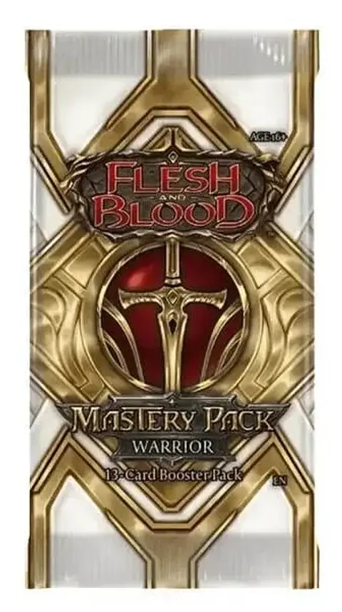 Flesh and Blood TCG: Mastery Pack Warrior - Ingles