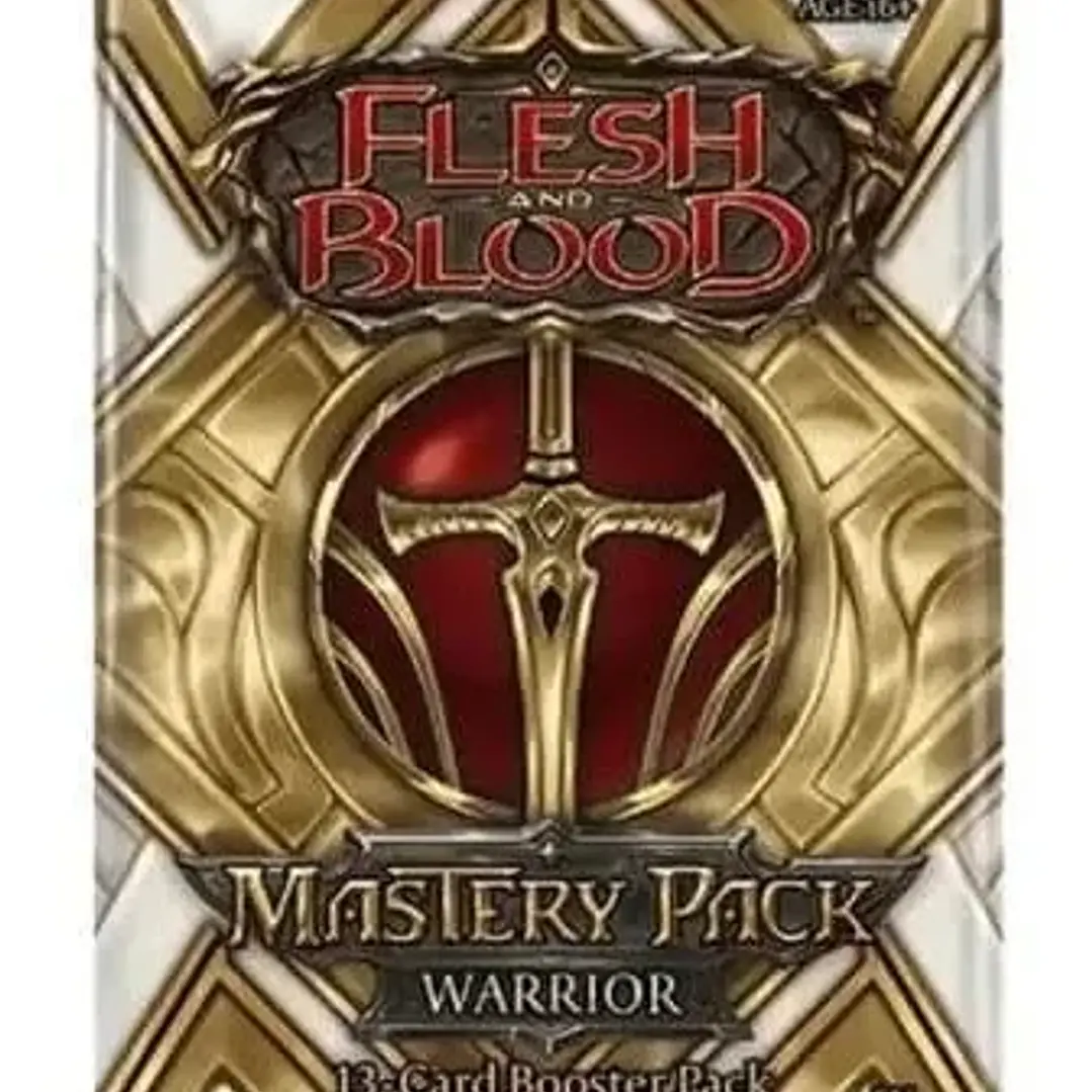 Flesh and Blood TCG: Masteri Pack Warrior - Ingles 1