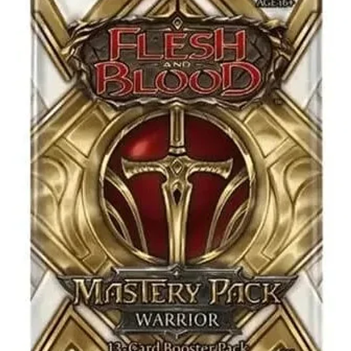 Flesh and Blood TCG: Masteri Pack Warrior - Ingles 1